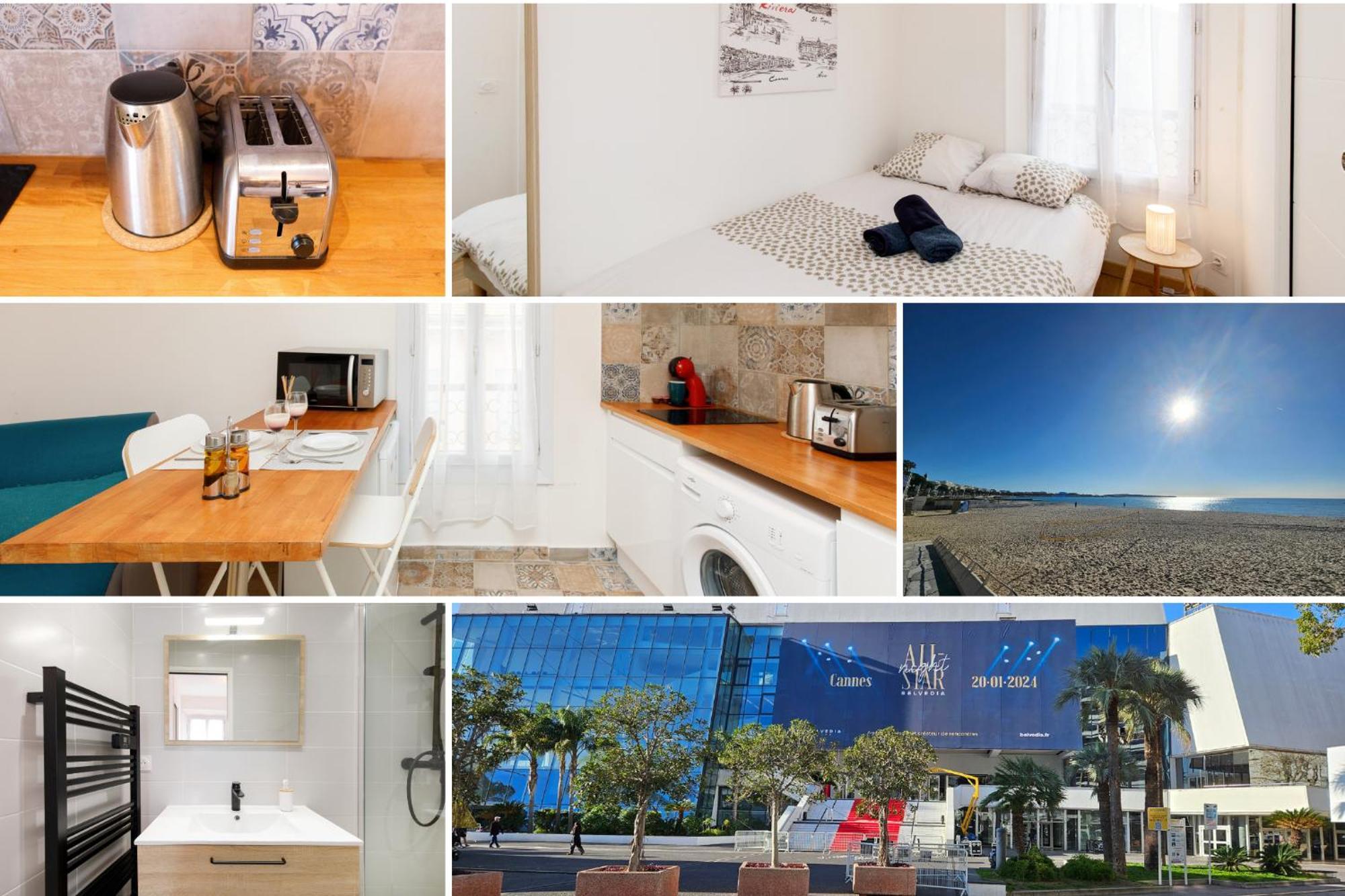 Sweet Azur - Host Provence Apartment Le Cannet Ngoại thất bức ảnh